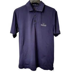 Nemacolin Woodlands Resort Cutter & Buck Polo Golf Shirt Sz Large Navy Blue